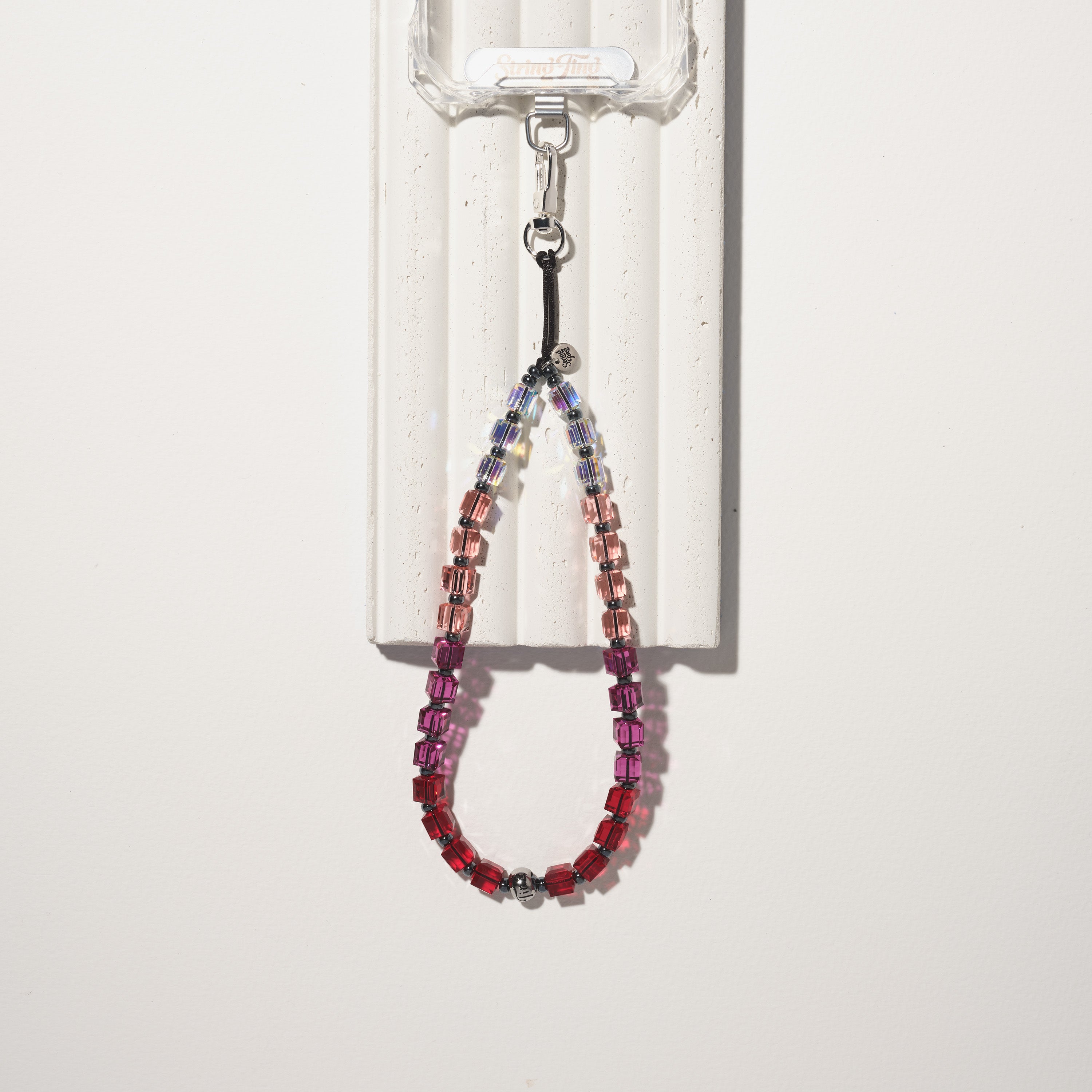 Rosewater Drip Wristlet Phone Strap