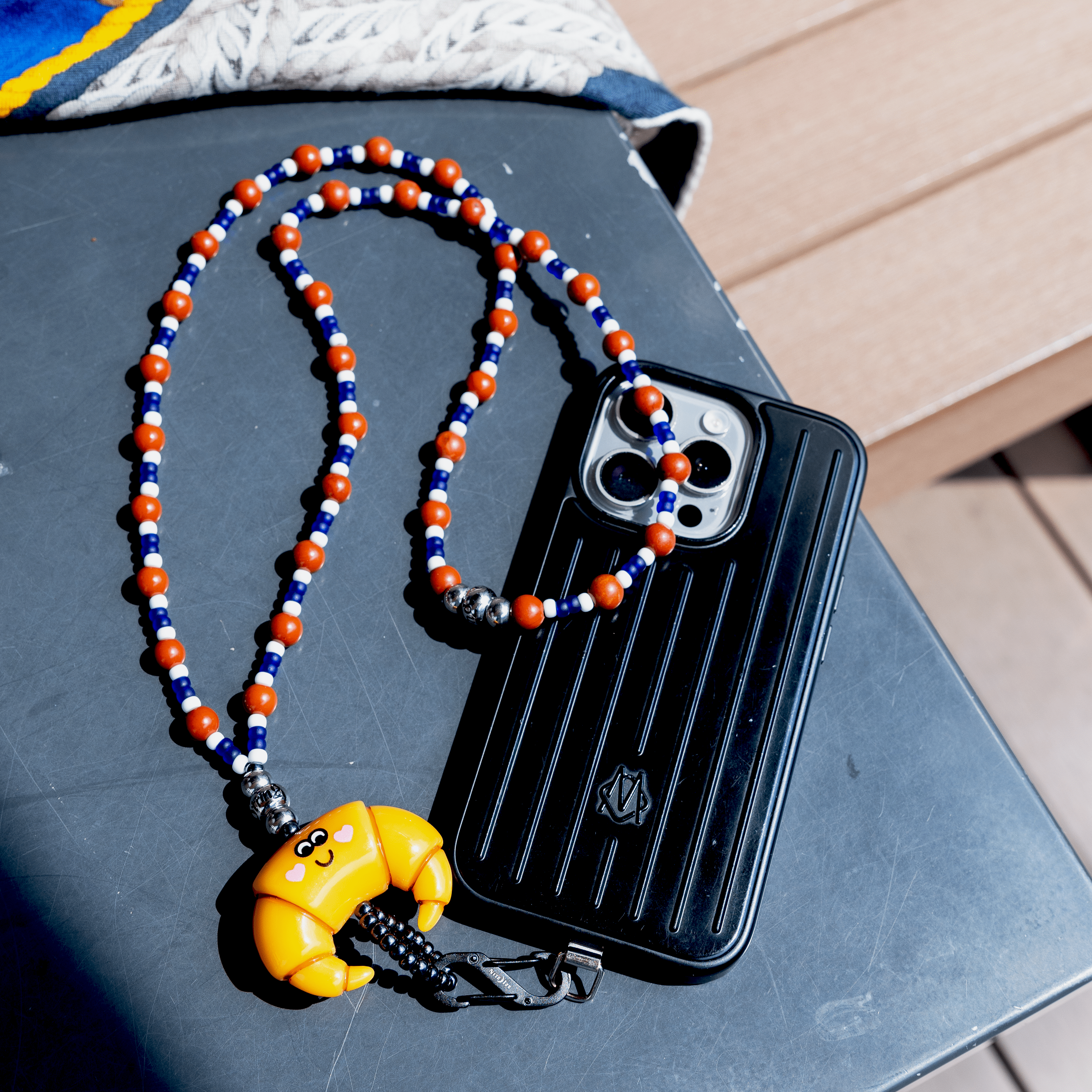 Breakfast in Paris Lanyard