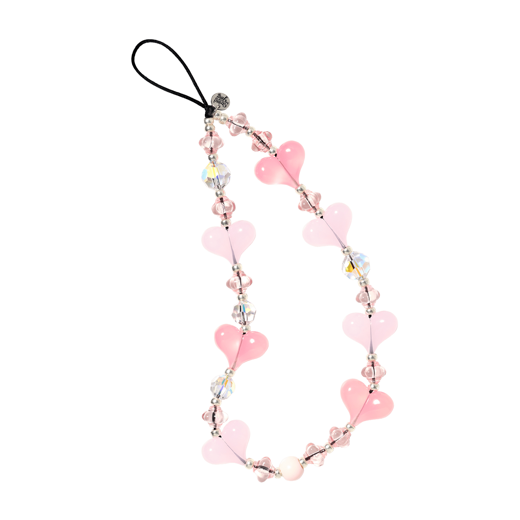 Cherry Blossom Kawaii Wristlet Phone Strap