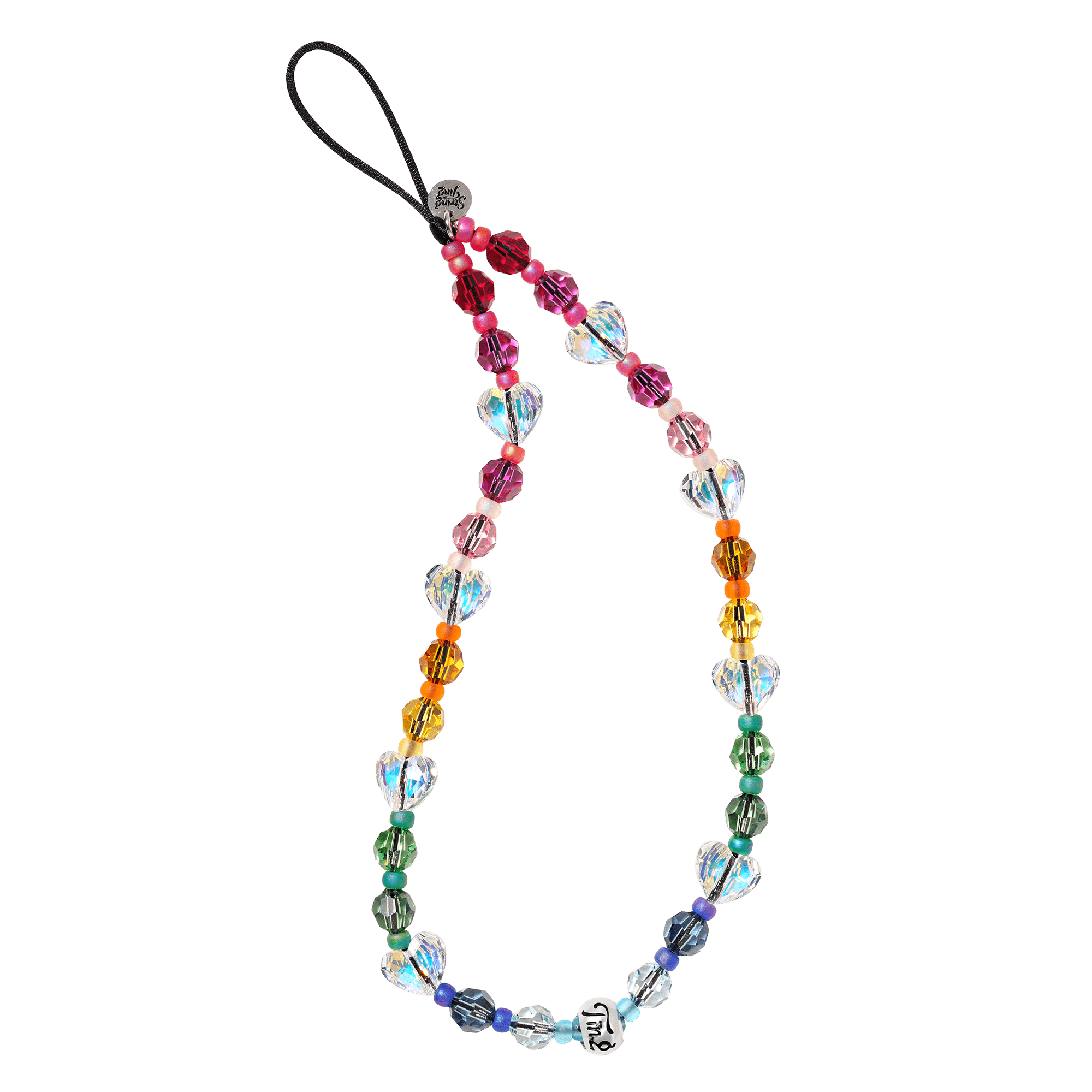 String Ting * Light Of The Heart Wristlet Phone Strap ハート Light of the Heart Wristlet Phone Strap
