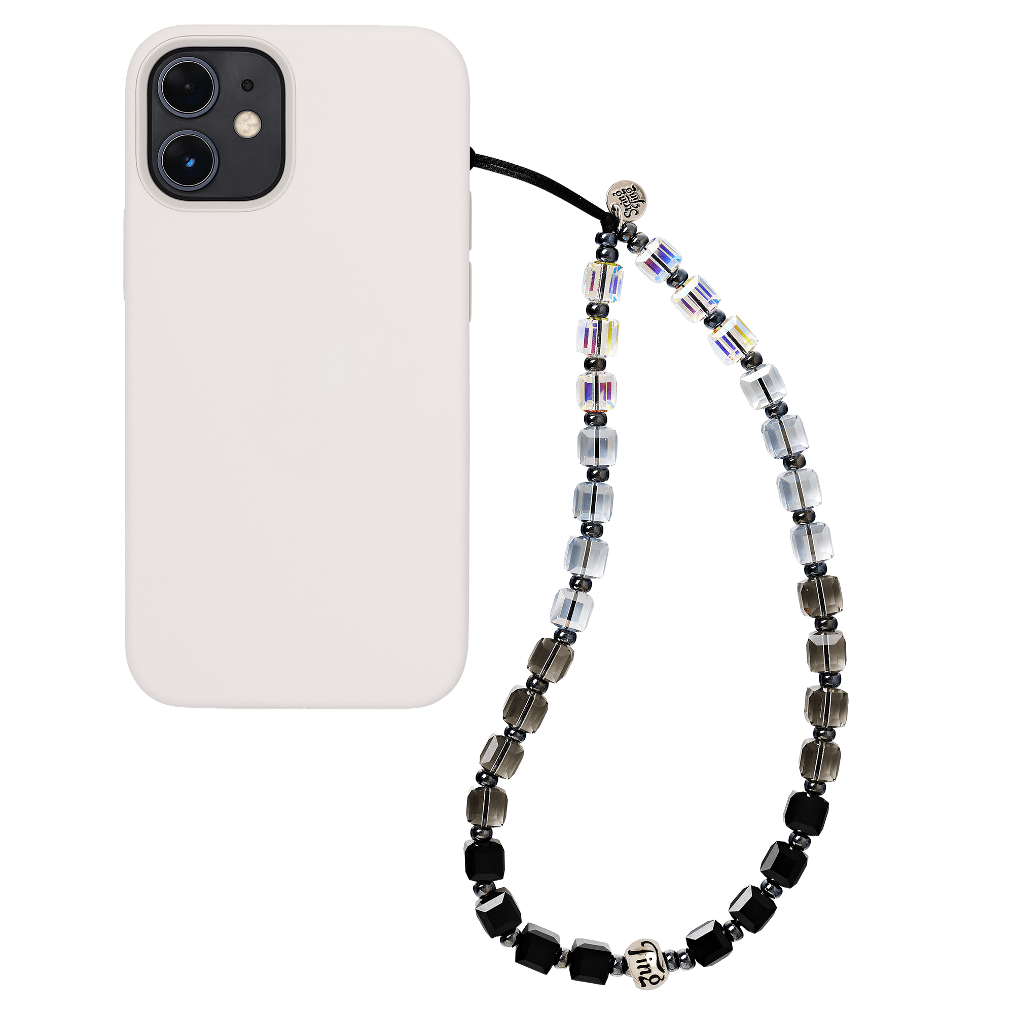 スマホアクセサリー StringTing Drip Ting Crystal Wristlet The Drip Ting Crystal Wristlet Phone Strap