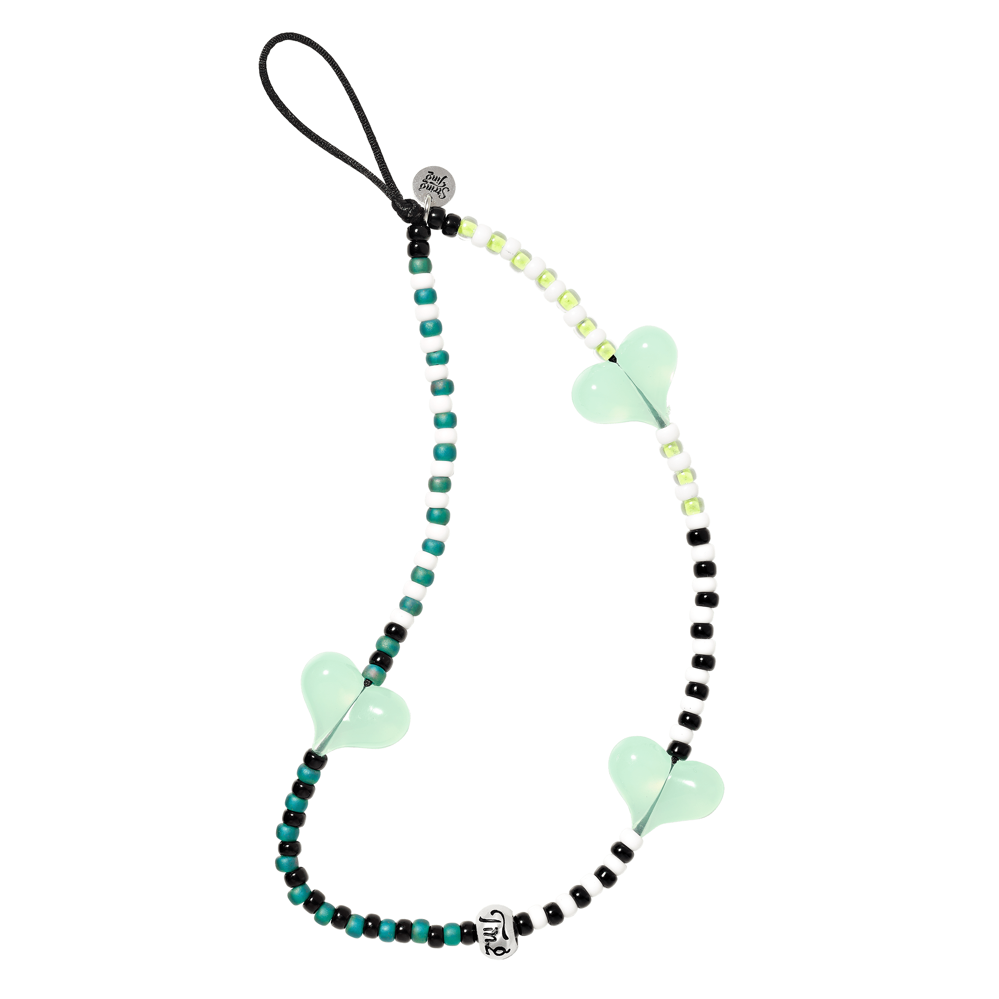 Matcha Mischief Wristlet Phone Strap