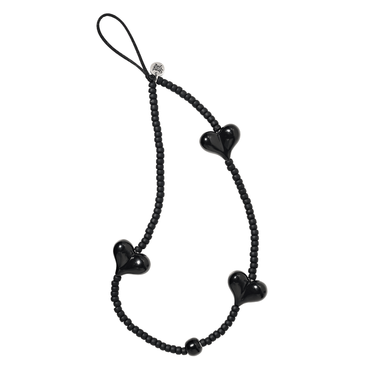 Midnight Request Line Wristlet Phone Strap