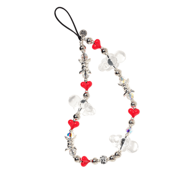 テックアクセサリー STRING TING/Rebel Rebel Jelly Cloud Wristlet Phone Strap Rebel Rebel Jelly Cloud Wristlet Phone Strap
