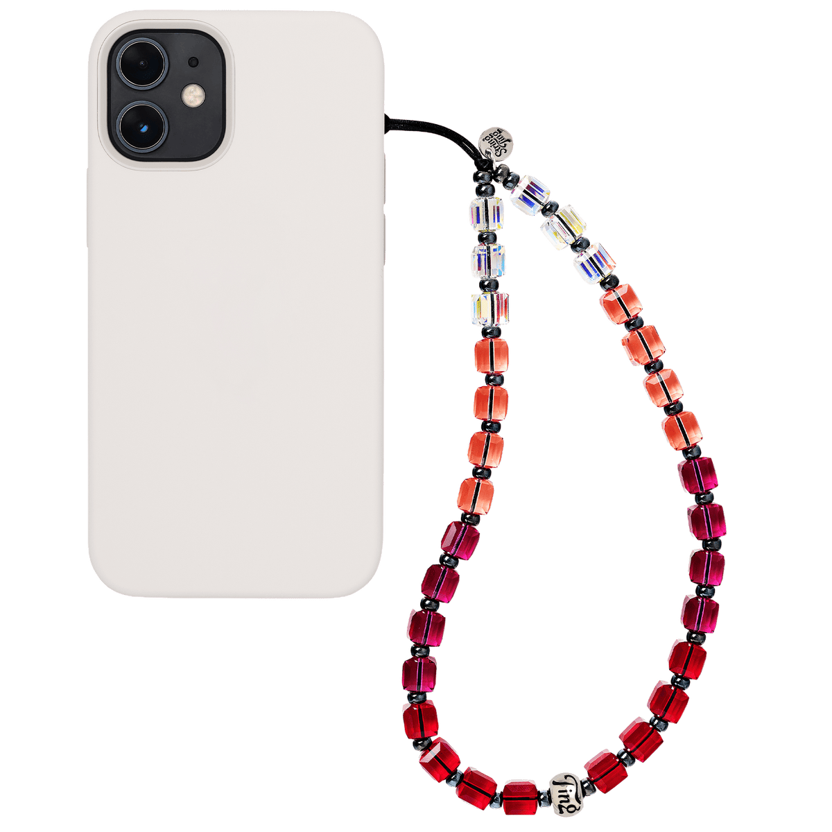 Rosewater Drip Wristlet Phone Strap