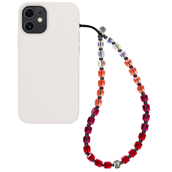 スマホアクセサリー StringTing Drip Ting Crystal Wristlet The Drip Ting Crystal Wristlet Phone Strap
