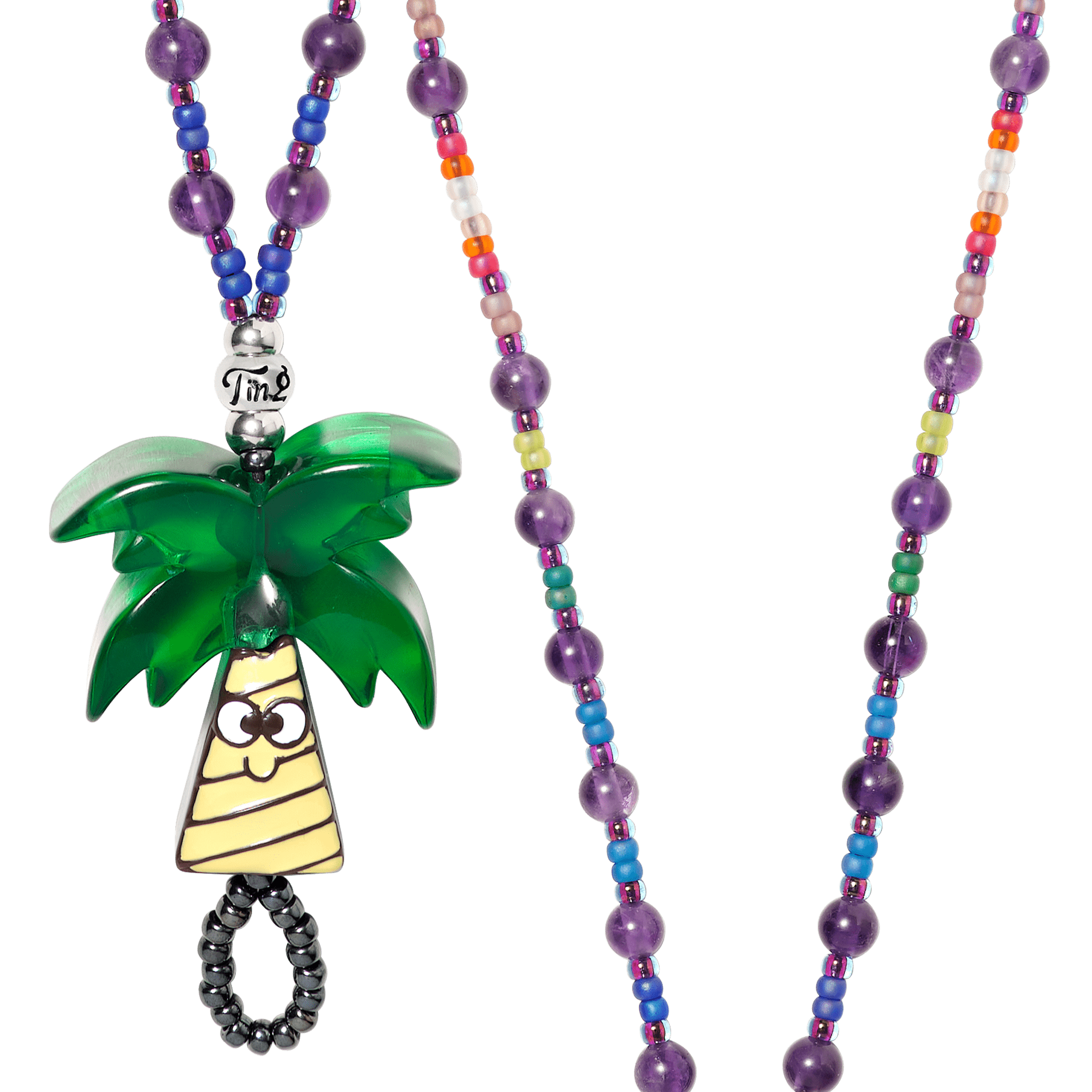 Sunset Palm Lanyard