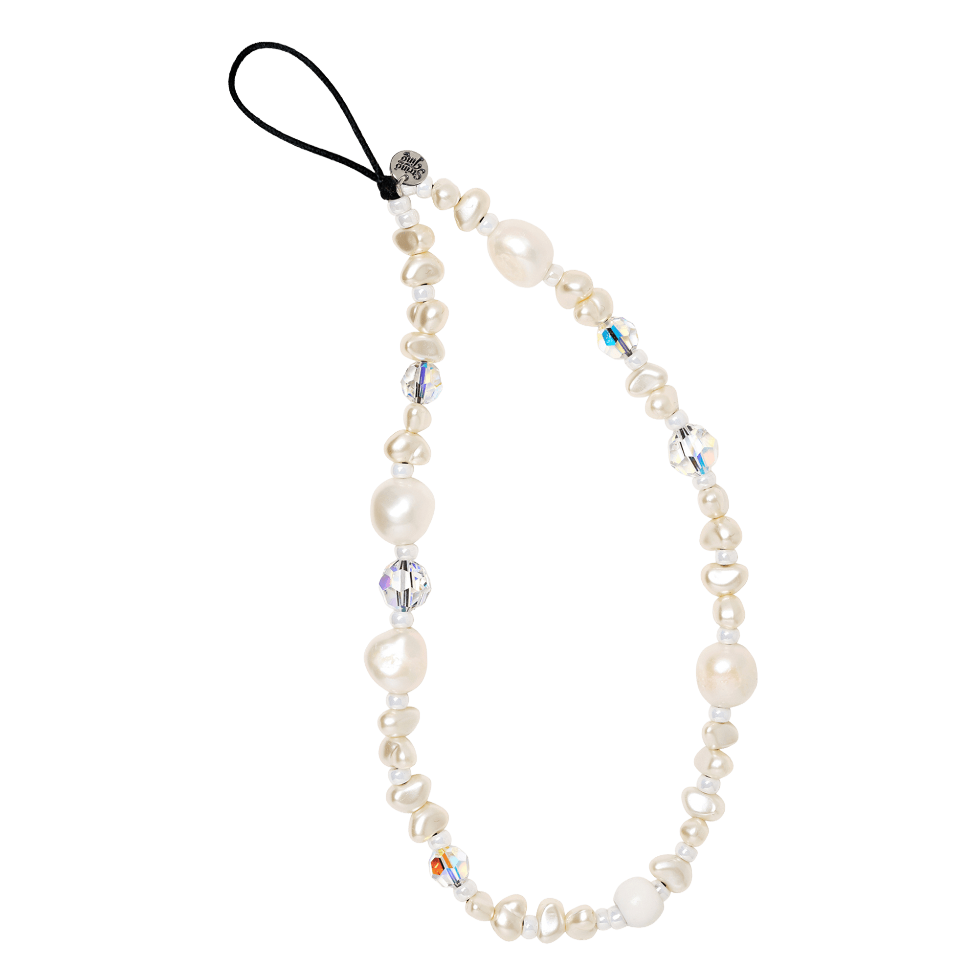 Venus Pearl Trap Wristlet Phone Strap