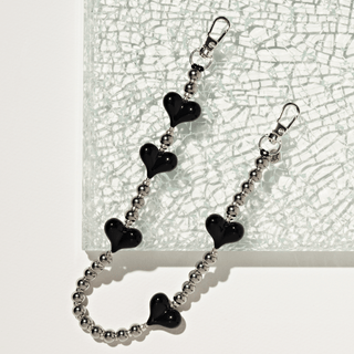 Steel My Midnight Wristlet Chain Phone Strap