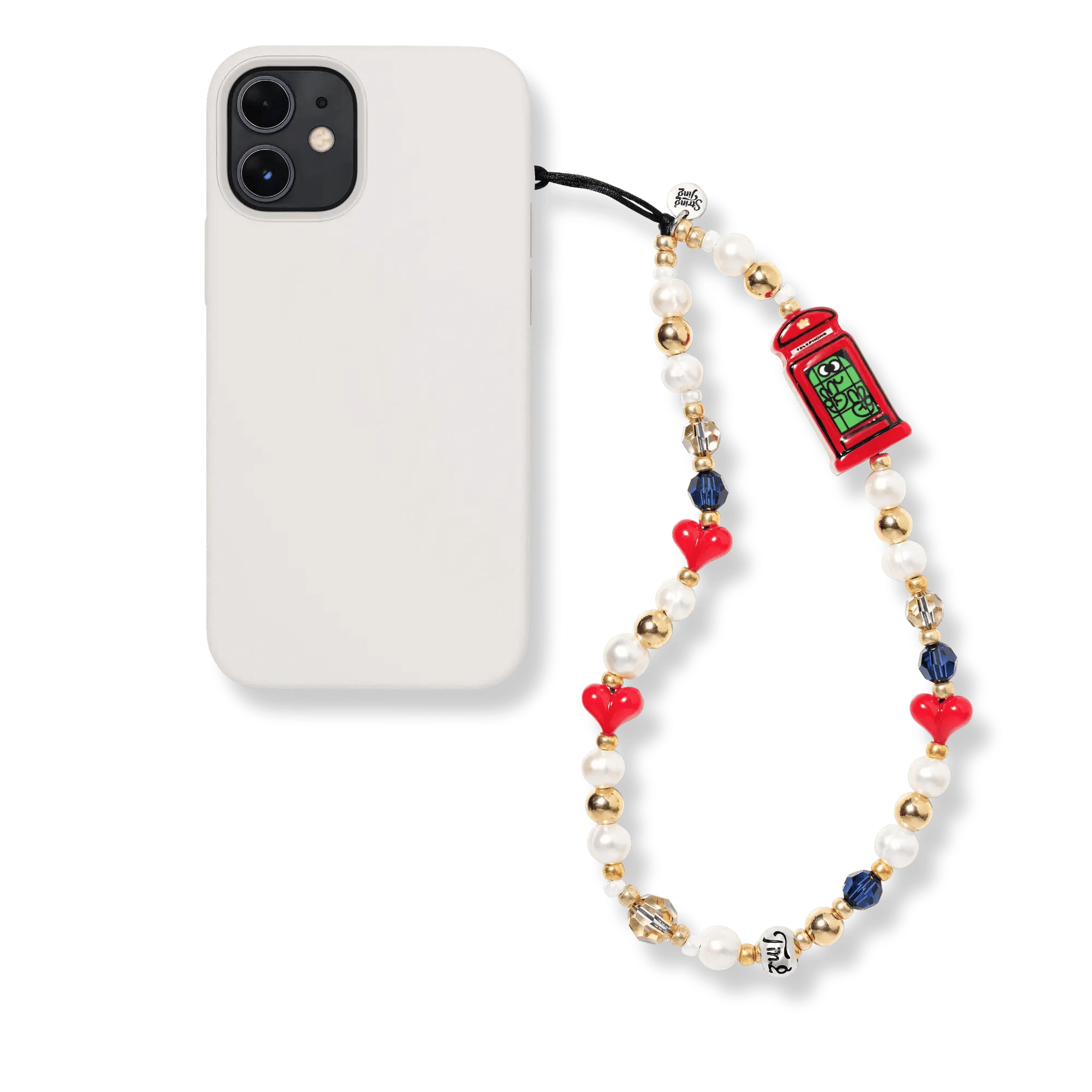 London Calling Wristlet Phone Strap