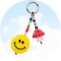 Love in the Clouds Wristlet Phone Strap – String Ting London Love in the Clouds Wristlet Phone Strap – String Ting London
