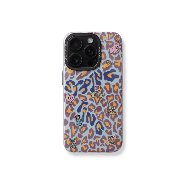 String Ting Blue Leopard