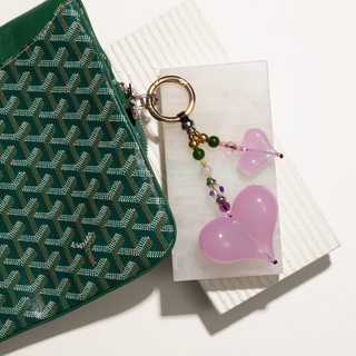 Mismatch Hearts Club Bag Charm