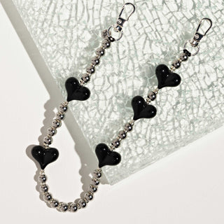 Steel My Midnight Wristlet Chain Phone Strap