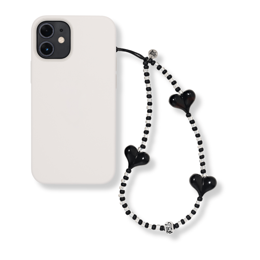 Silk Midnight Wristlet Phone Strap