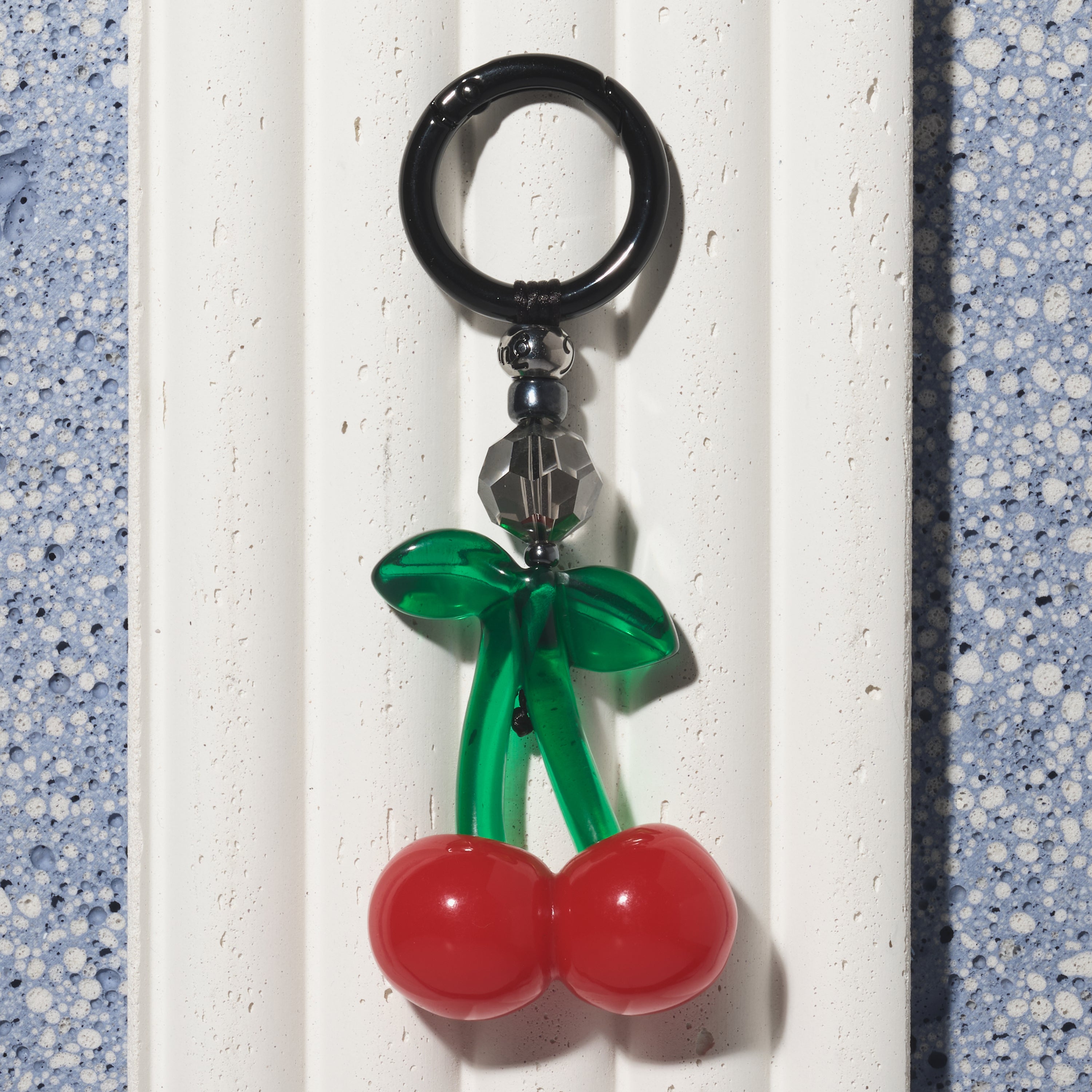 Cherry Drop Bag Charm
