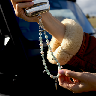 Bae Blade Amazonite Wristlet Phone Chain