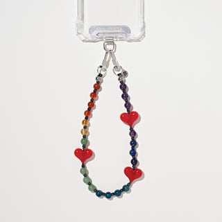 Big Chakra Energy Wristlet Phone Chain