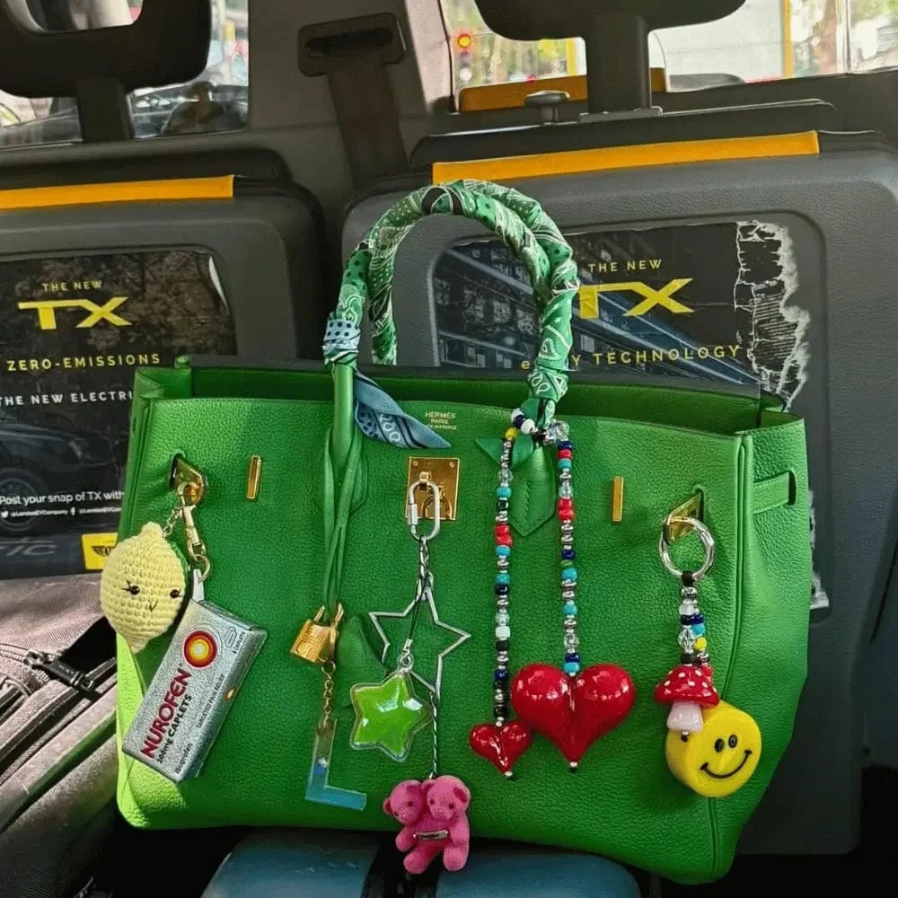 関税送料込【String Ting】Big Love Bag Charm Big Love Bag Charm