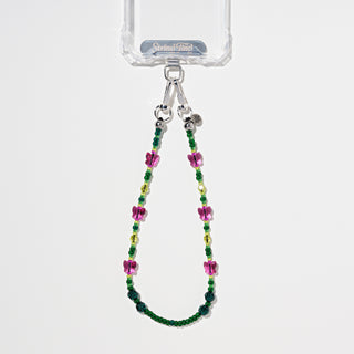 Butterfly Jungle Wristlet Phone Chain
