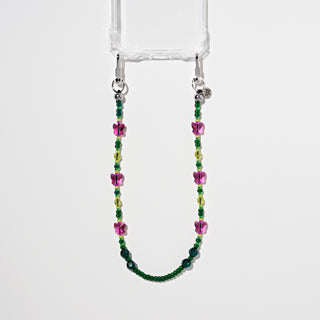 Butterfly Jungle Wristlet Phone Chain