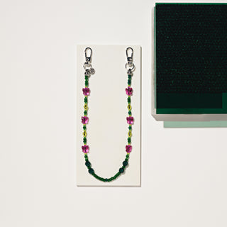 Butterfly Jungle Wristlet Phone Chain