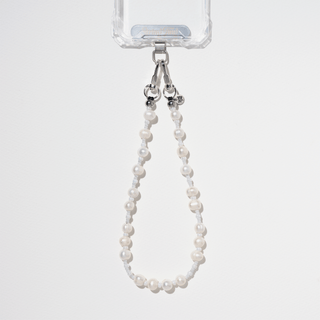 Pearl Situation Wristlet Phone Chain