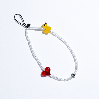 Lil Punk Ducky Wristlet Phone Strap