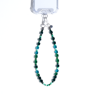 Emerald City Drip Wristlet Phone Chain