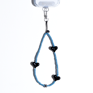 Heart Beat™ Blue Note Wristlet Phone Strap