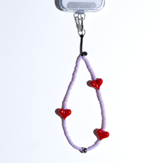 Heart Beat™ Cherry Blossom Glow Wristlet Phone Strap