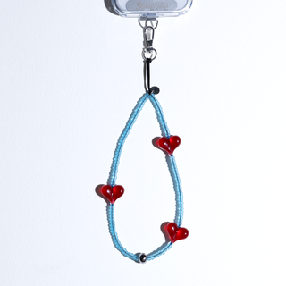 Heart Beat™ Cherry Sky Wristlet Phone Strap