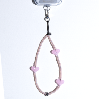 Heart Beat™ Tea Rose Wristlet Phone Strap
