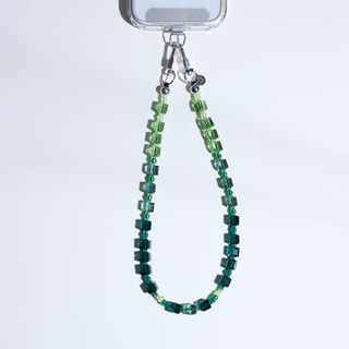 Green With Envy Drip Wristlet Phone Chain