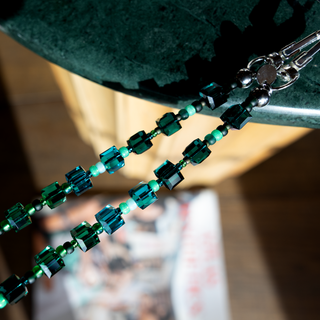 Emerald City Drip Wristlet Phone Chain