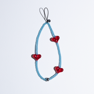 Heart Beat™ Cherry Sky Wristlet Phone Strap