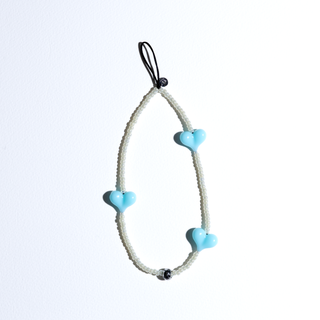 Heart Beat™ Porcelain Coast Wristlet Phone Strap