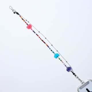 Heart Sync Wristlet Phone Chain