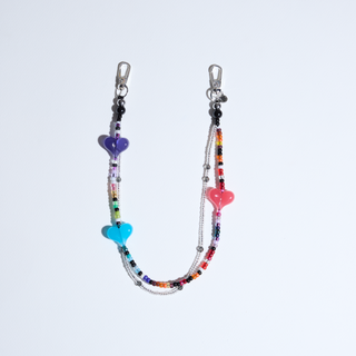 Heart Sync Wristlet Phone Chain