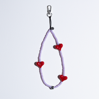 Heart Beat™ Cherry Blossom Glow Wristlet Phone Strap