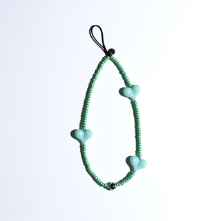 Heart Beat™ Pistachio Wristlet Phone Strap