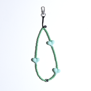 Heart Beat™ Pistachio Wristlet Phone Strap