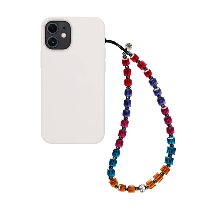 The Starburst Crystal Wristlet Phone Strap