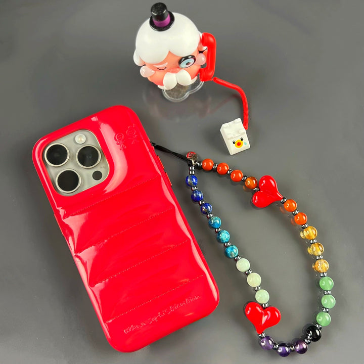 Big Chakra Energy Wristlet Phone Strap