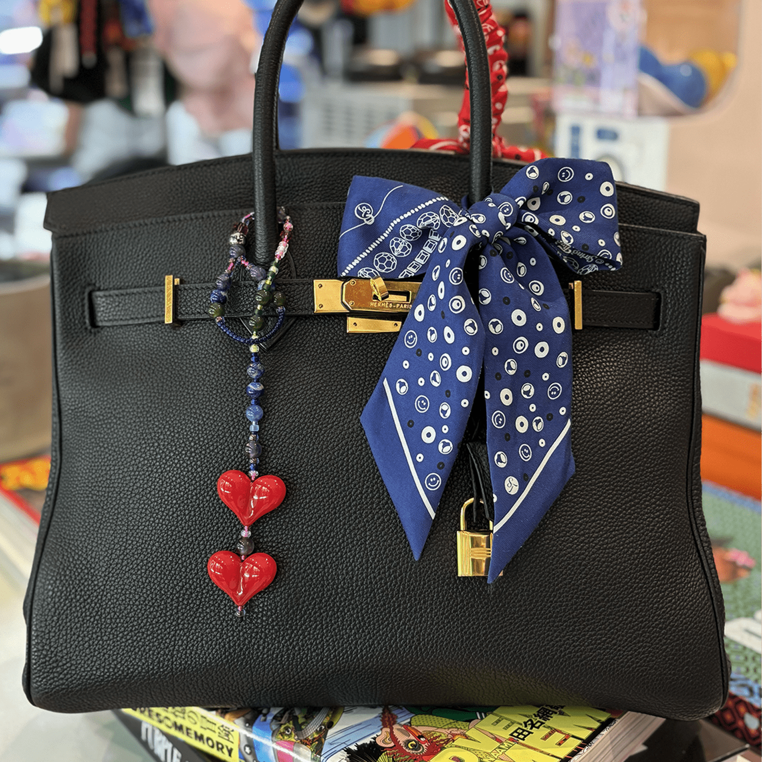 Night Garden Bag Charm