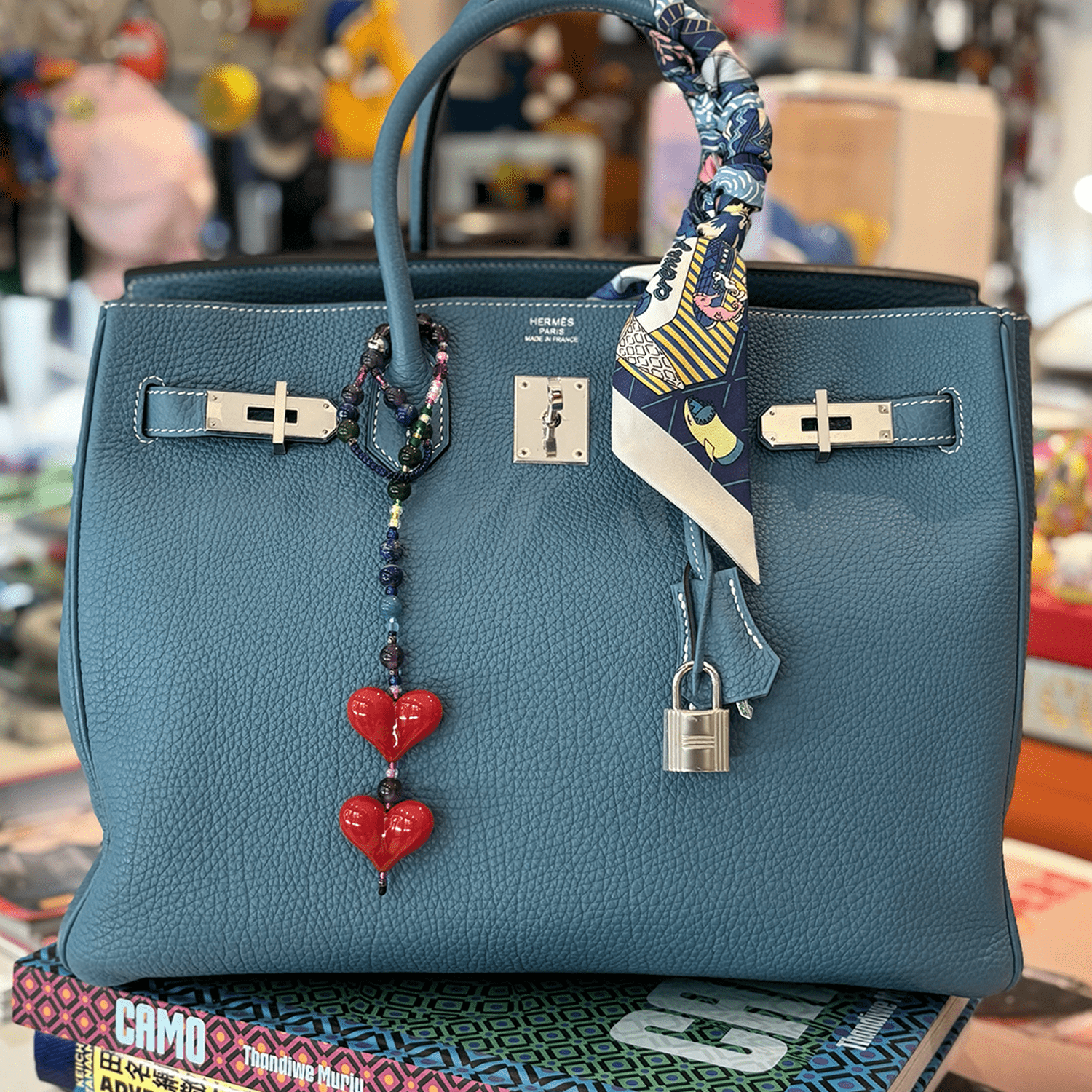 Night Garden Bag Charm