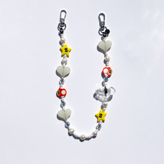 Itsssameee Pearl-Up Wristlet Phone Chain