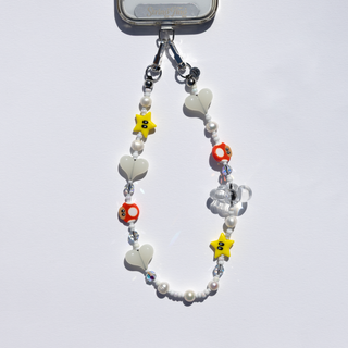Itsssameee Pearl-Up Wristlet Phone Chain