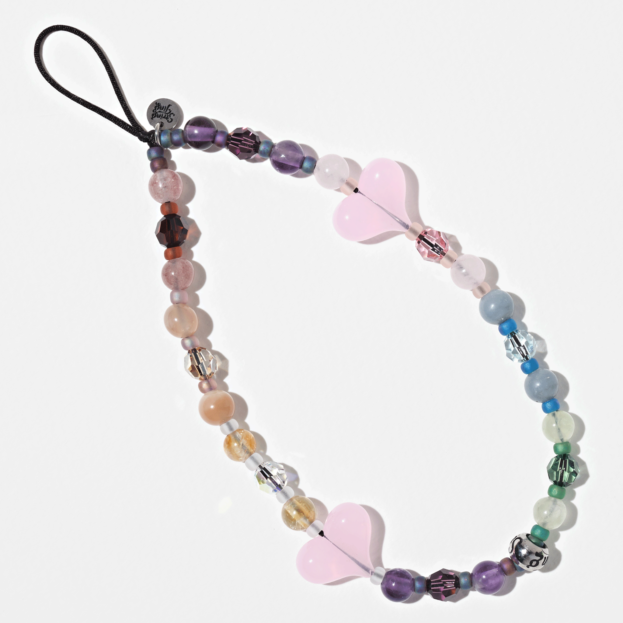 Love Cascade Wristlet Phone Strap
