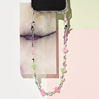 Cutie Love Club Drip Wristlet Phone Chain